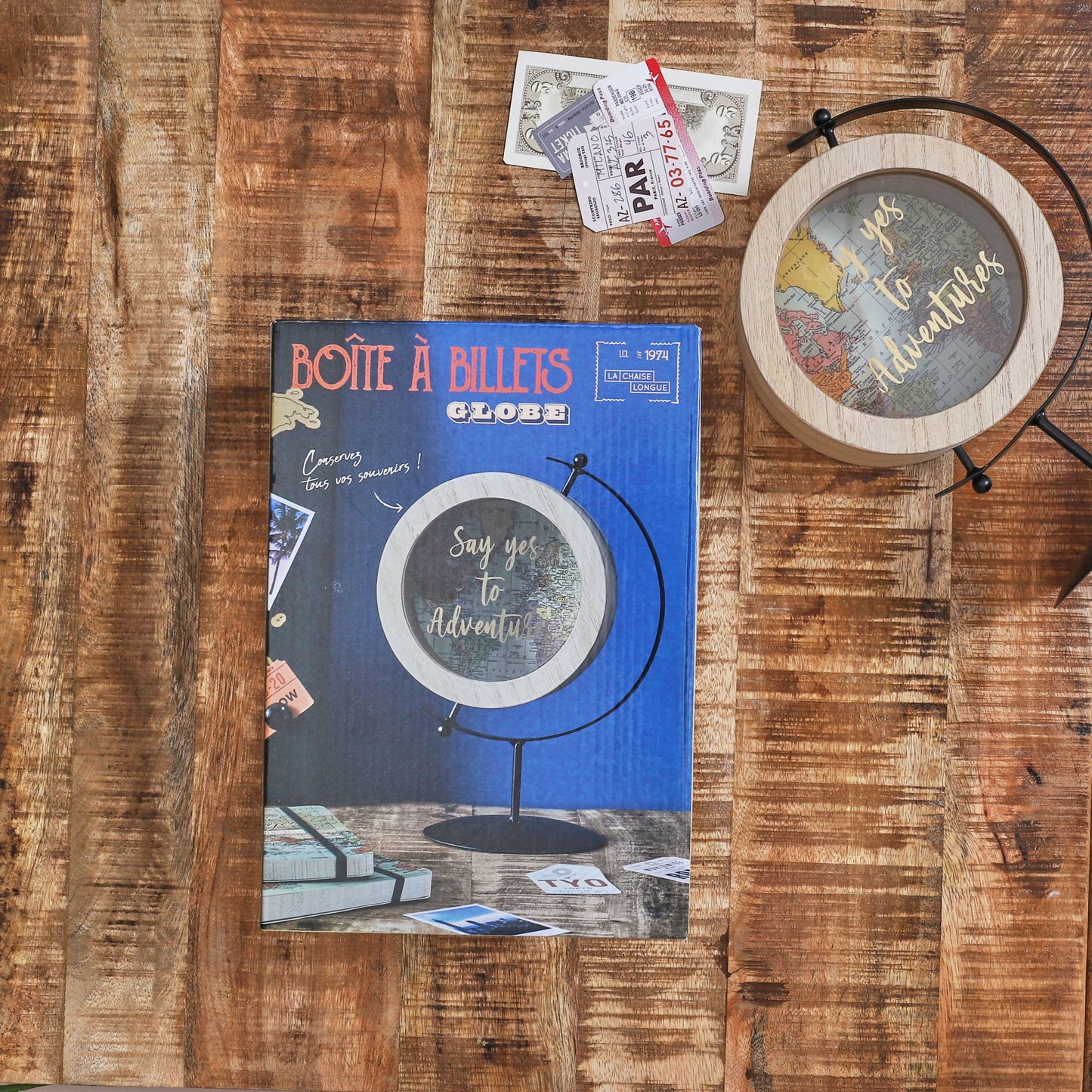 BOITE A BILLETS GLOBE