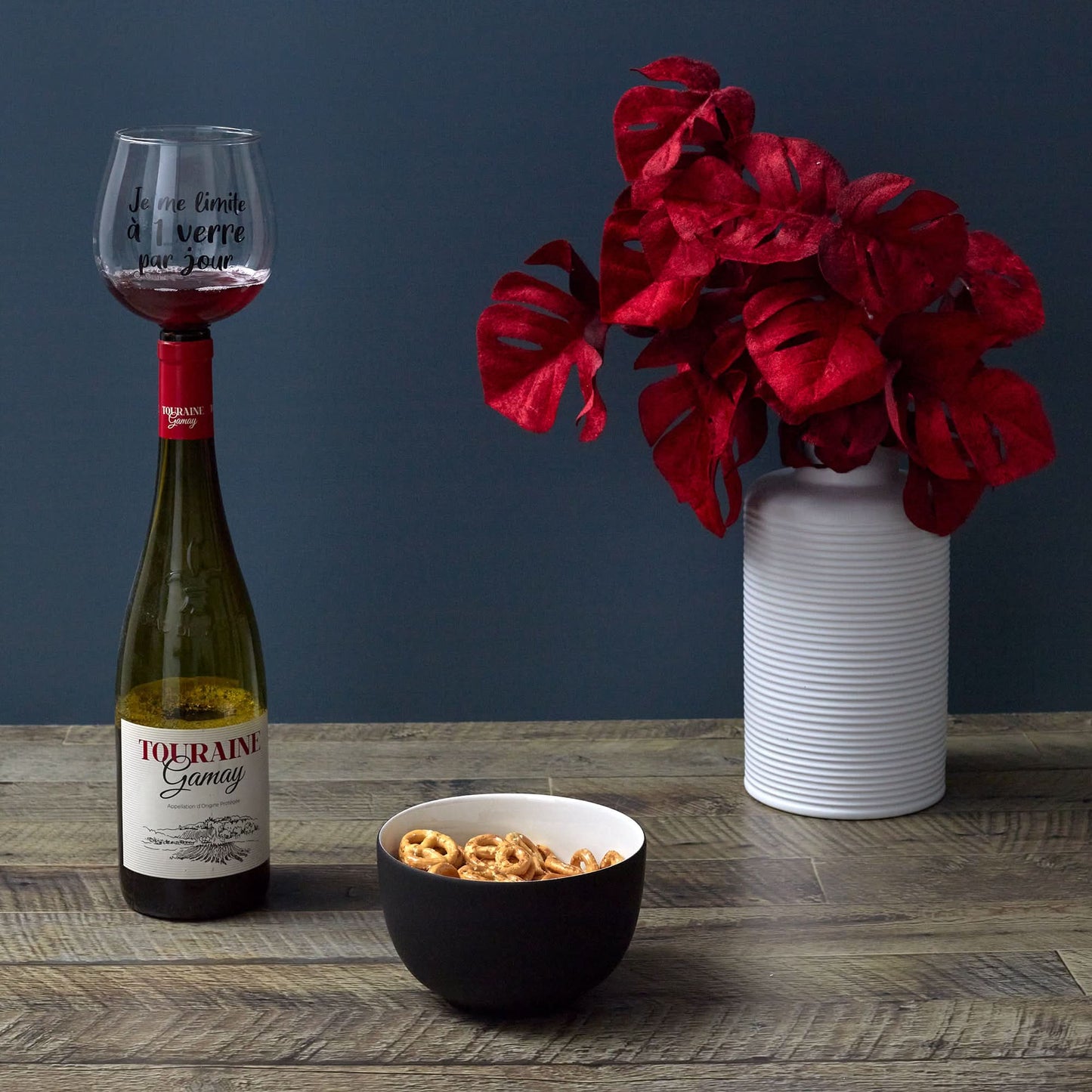 VERRE EMBOUT DE BOUTEILLE