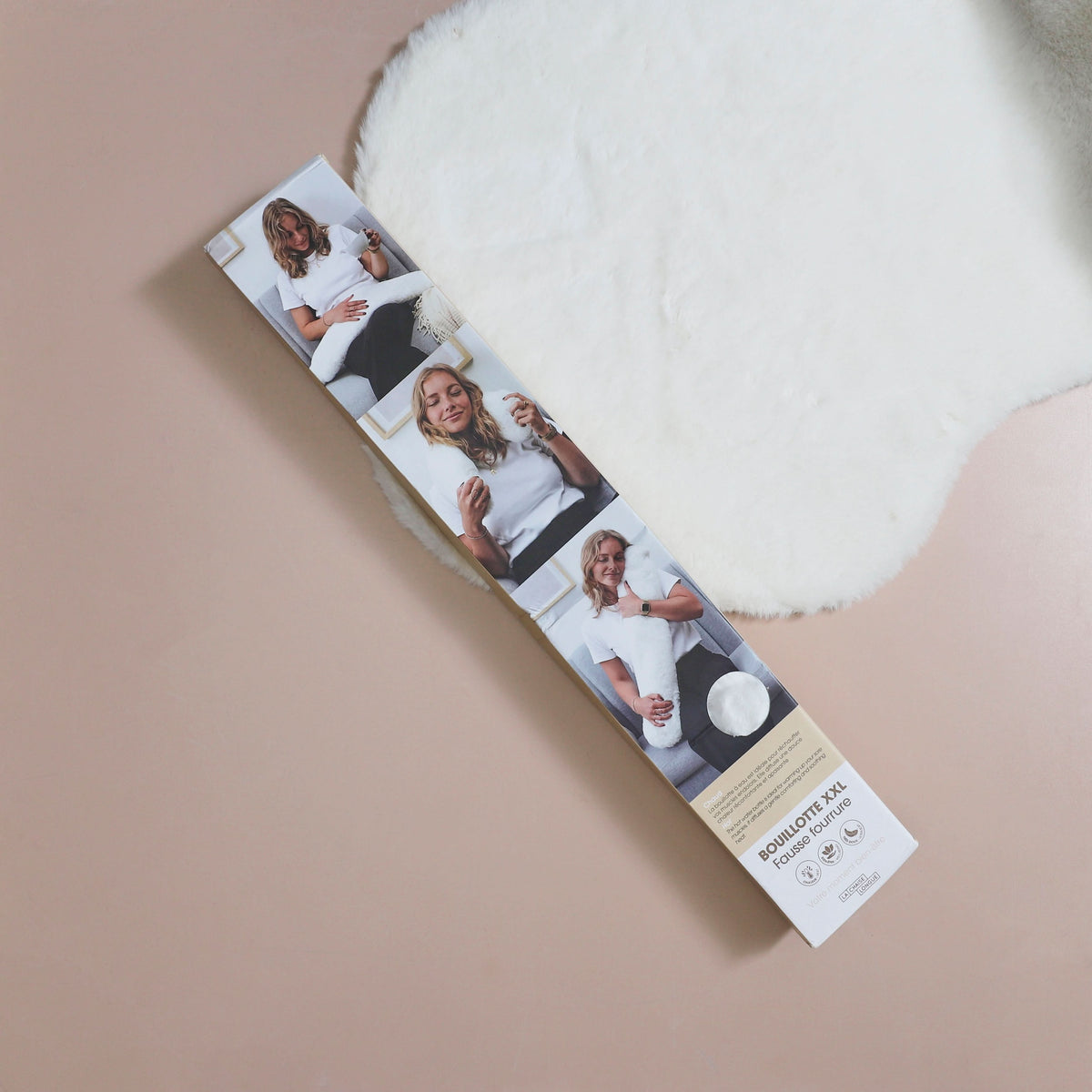 BOUILLOTTE LONGUE FAUSSE FOURRURE