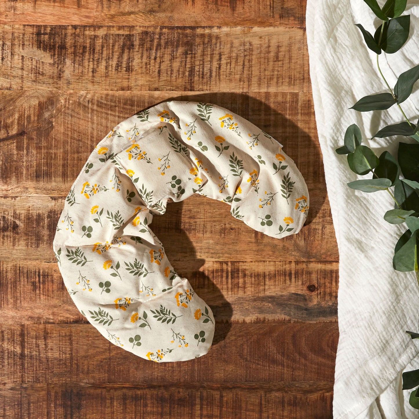 BOUILLOTTE TOUR DE COU NOYAUX DE CERISE