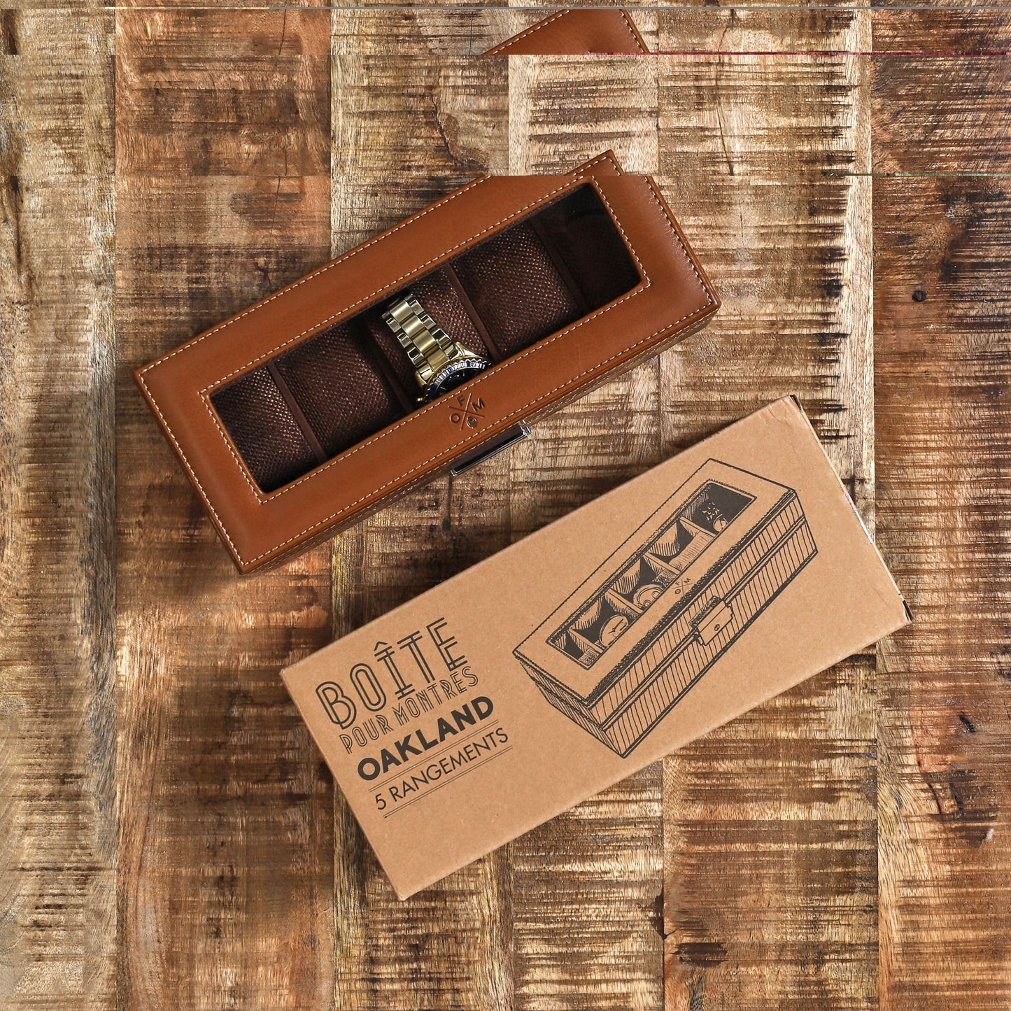COFFRET 5 MONTRES OAKLAND