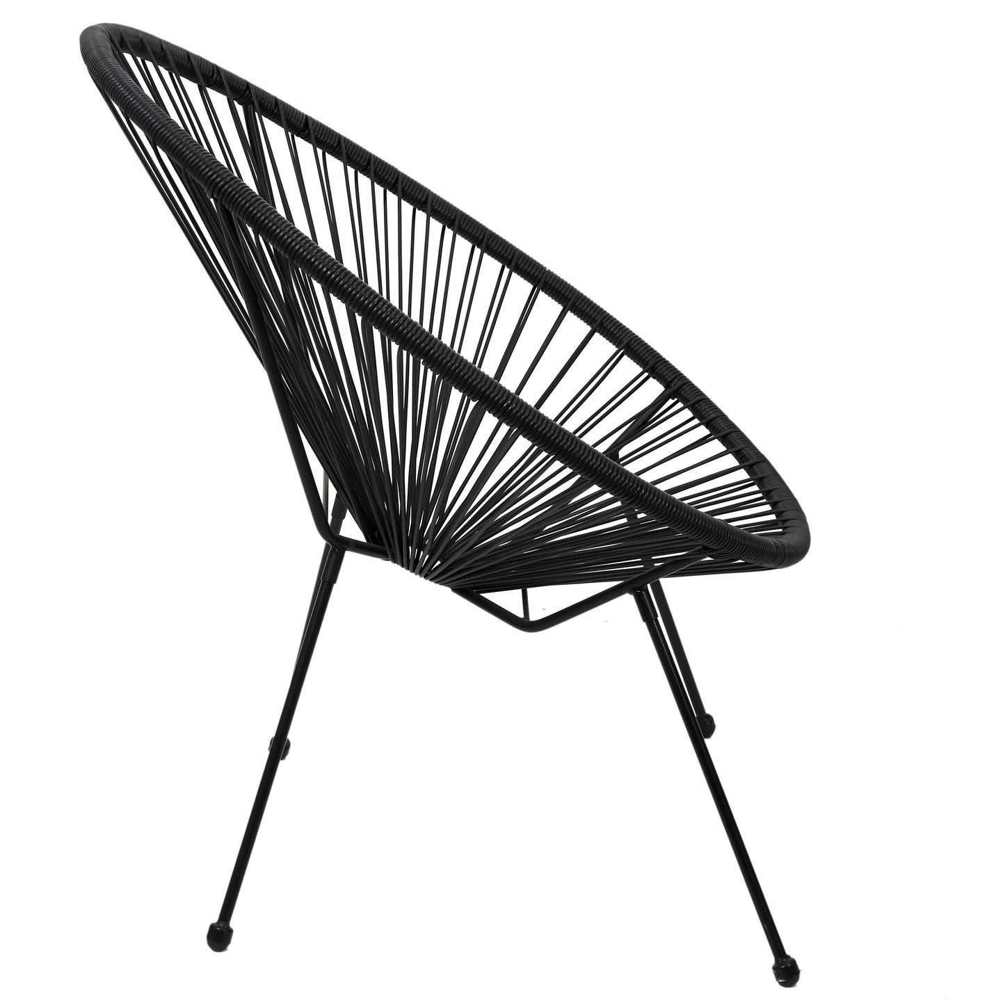 CHAISE ACAPULCO NOIR