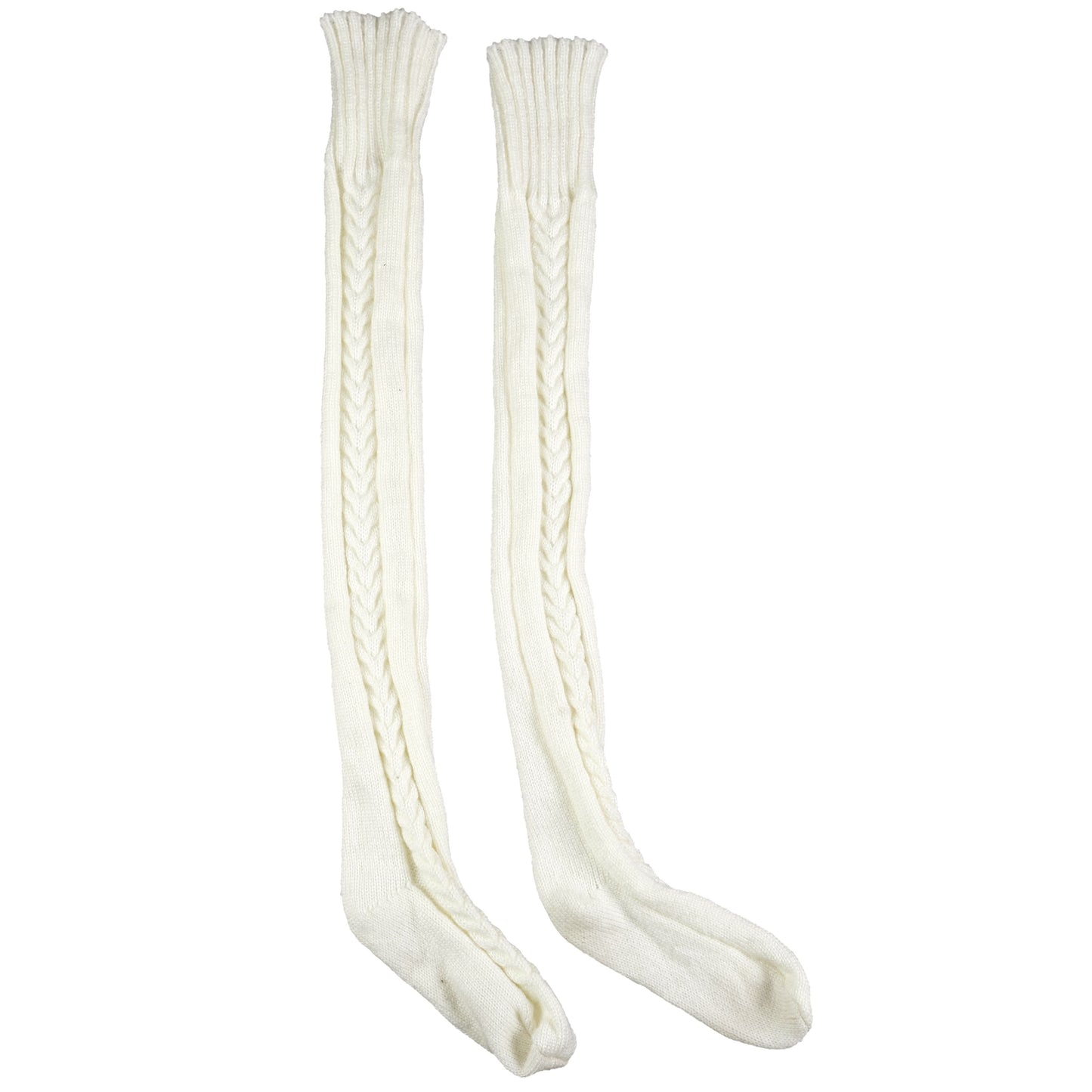 CHAUSSETTES HAUTES TORSADES