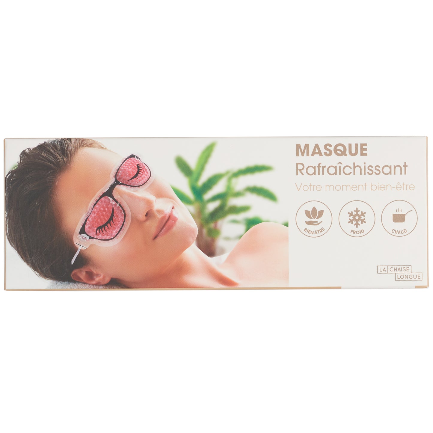 MASQUE YEUX RELAXANT ROSE NUDE