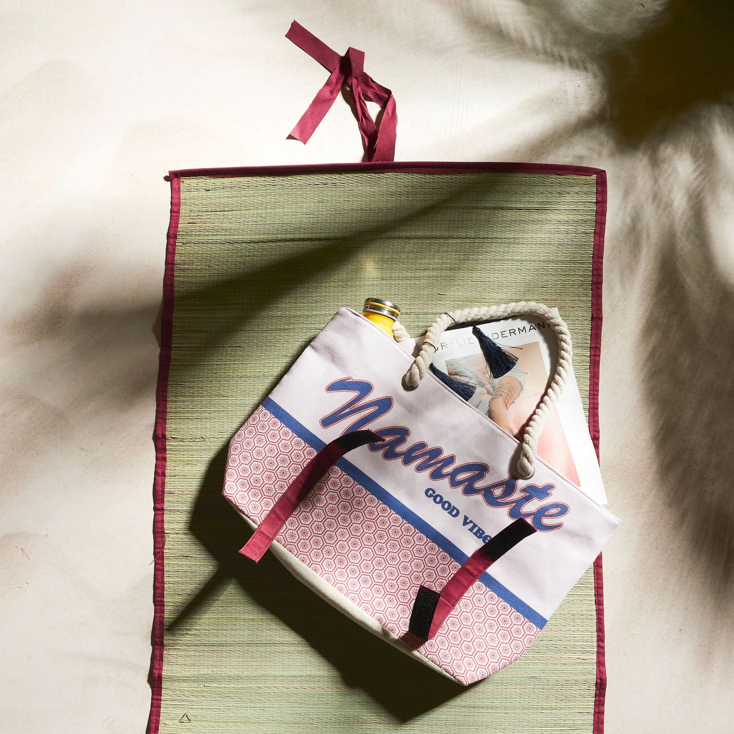 SAC DE PLAGE AVEC NATTE NAMASTE