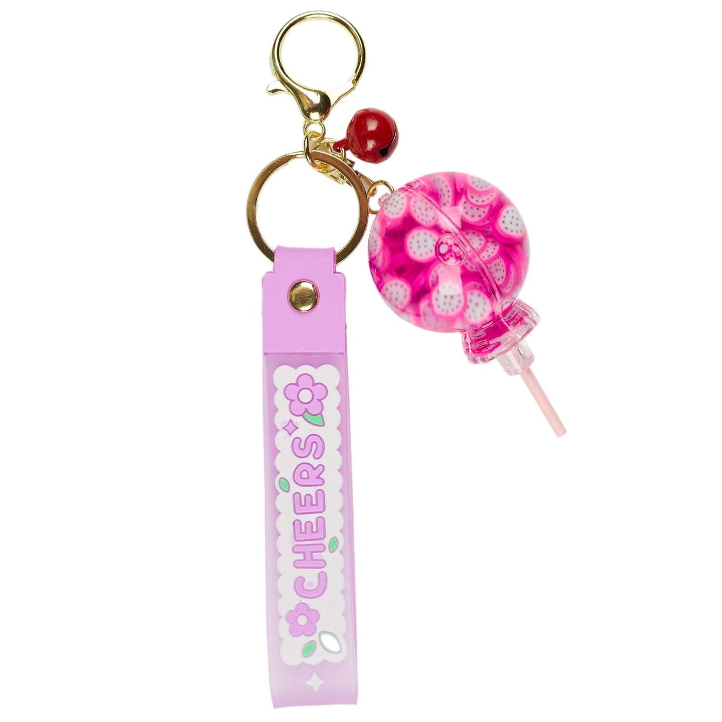 PORTE-CLES LOLIPOP KAWAII (coloris aléatoire)