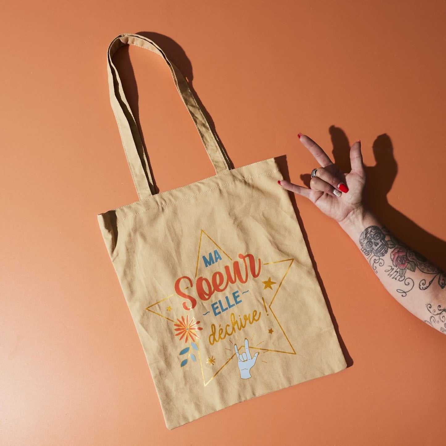 TOTE BAG MA SŒUR DECHIRE