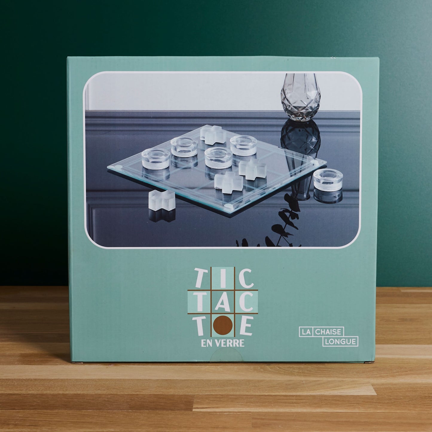 JEU DE MORPION EN VERRE