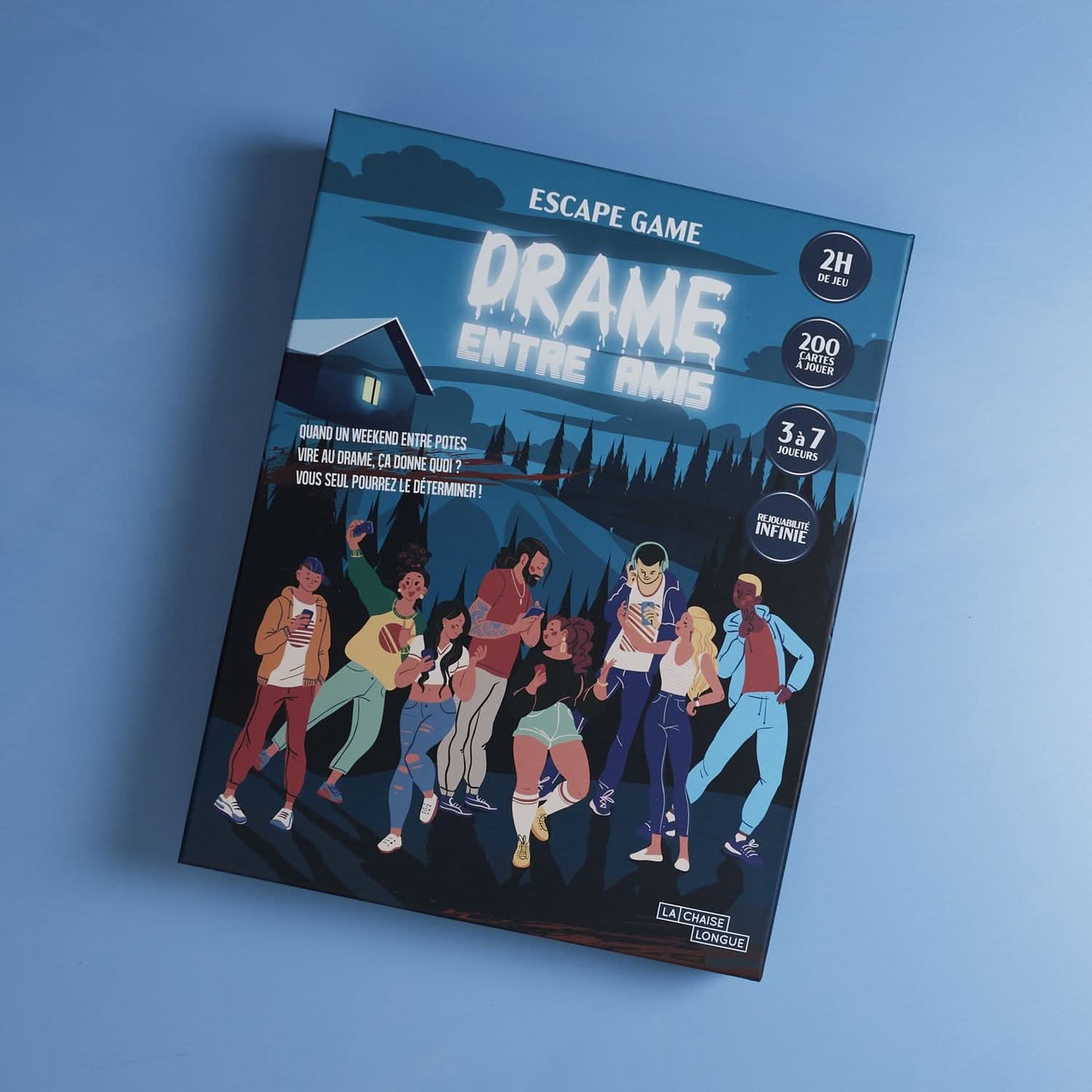 JEU ESCAPE GAME DRAME ENTRE AMIS