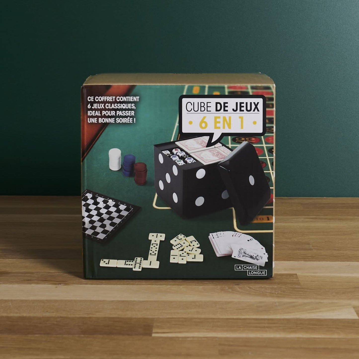 CUBE DE JEUX 6 EN 1