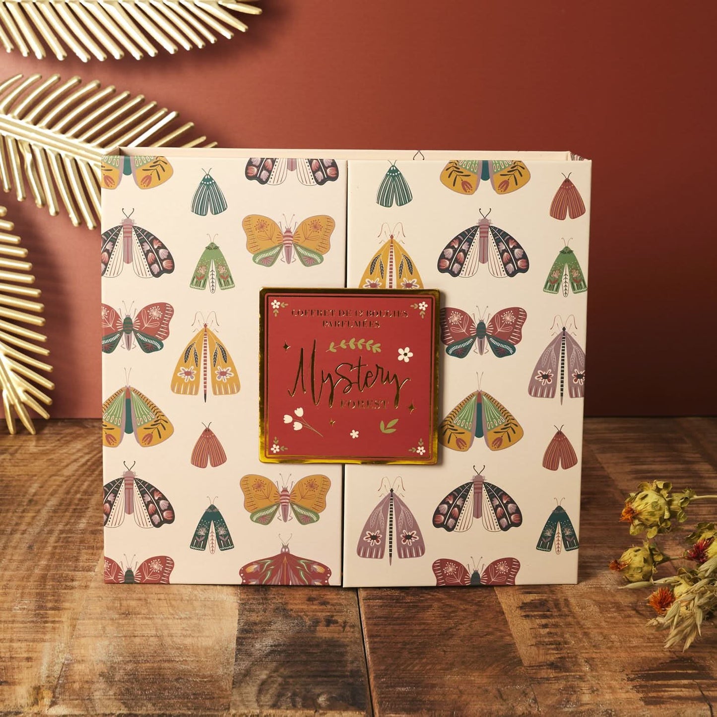 COFFRET DE 12 BOUGIES MYSTERY FOREST