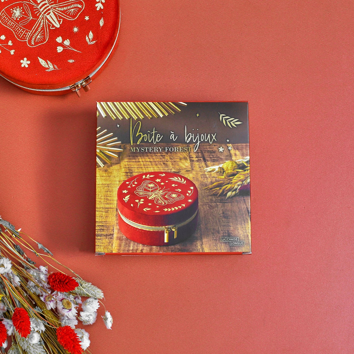 COFFRET A BIJOUX PAPILLON GOLD