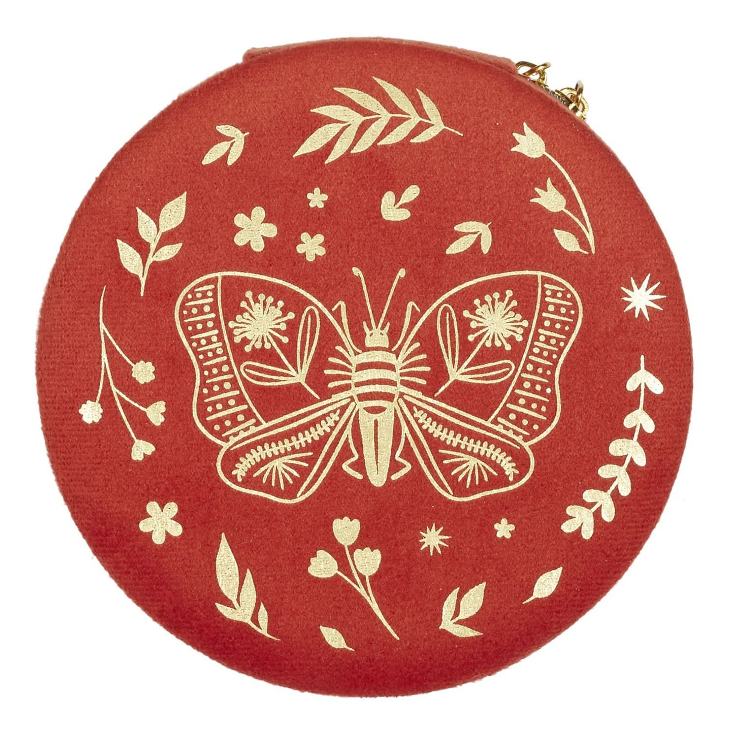 COFFRET A BIJOUX PAPILLON GOLD