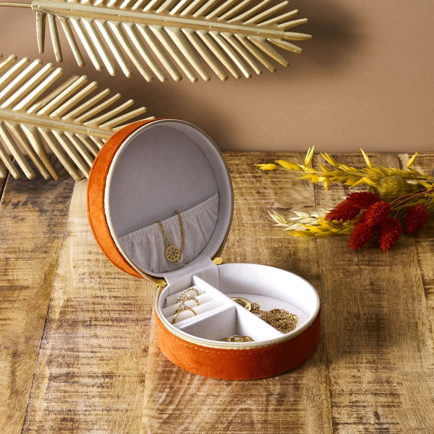 COFFRET A BIJOUX PAPILLON GOLD