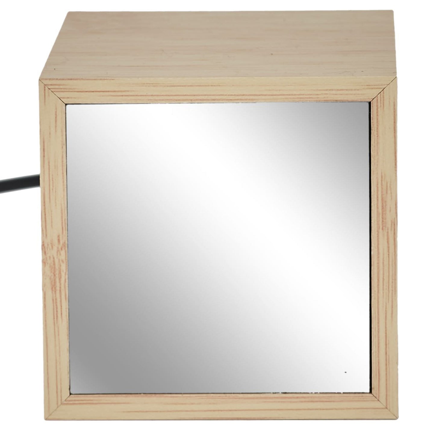 REVEIL LED BAMBOU MIROIR