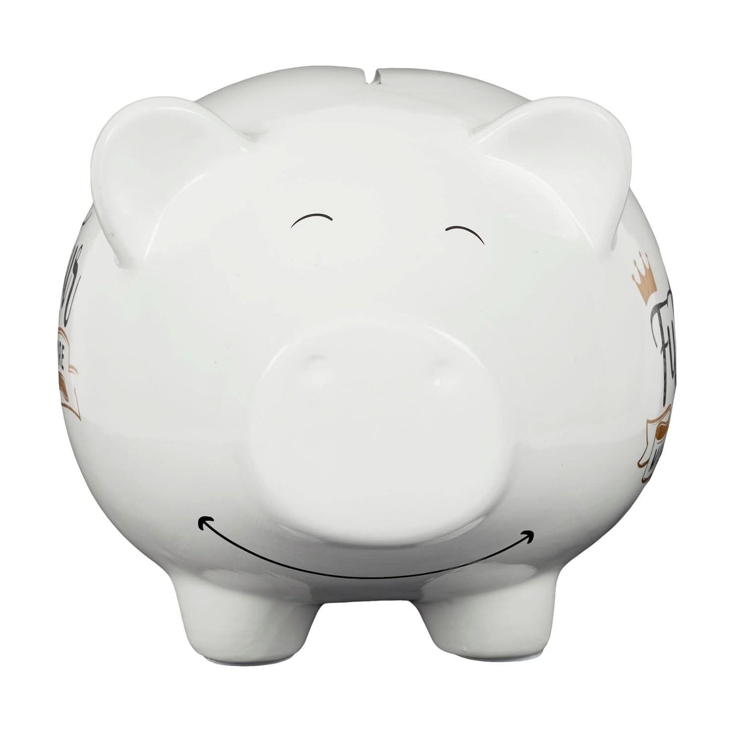 TIRELIRE COCHON XXL BLANCHE