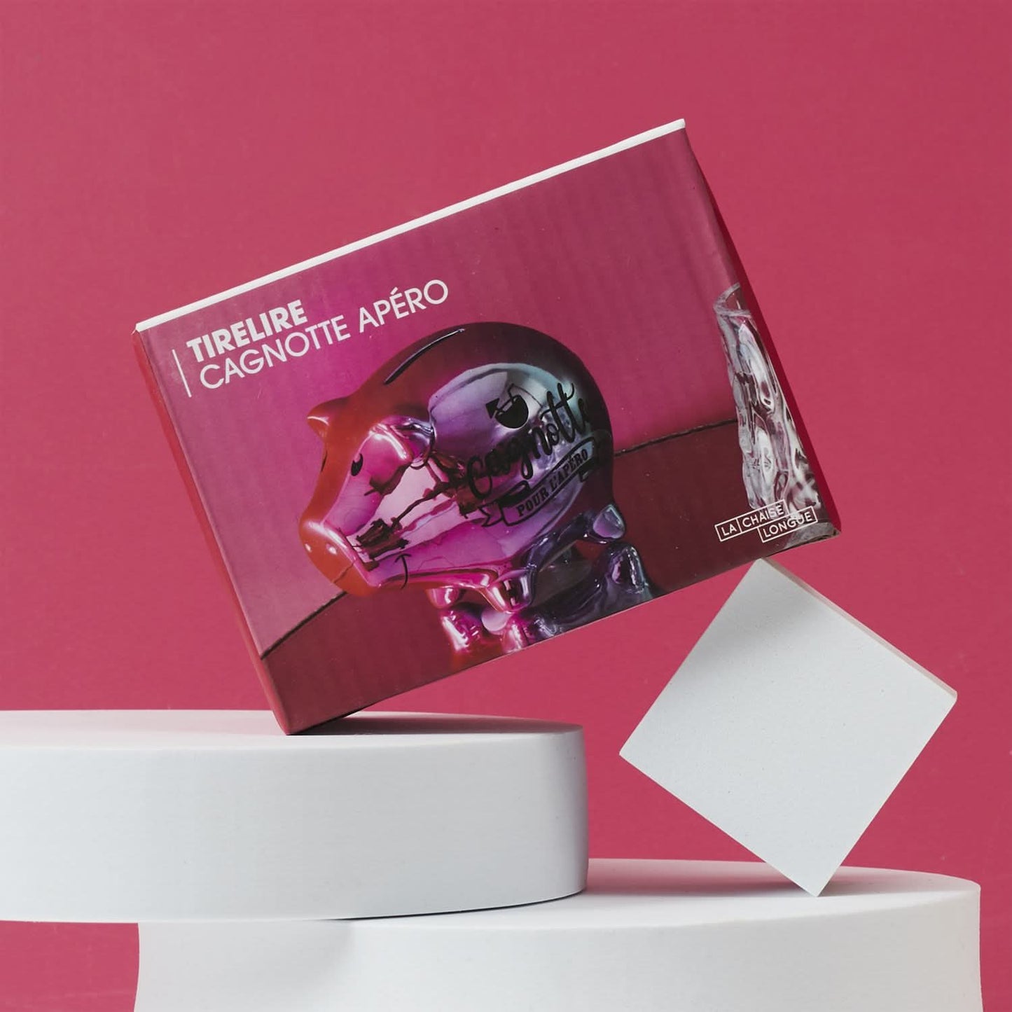 TIRELIRE COCHON POUR L'APERO ELECTROPLATE