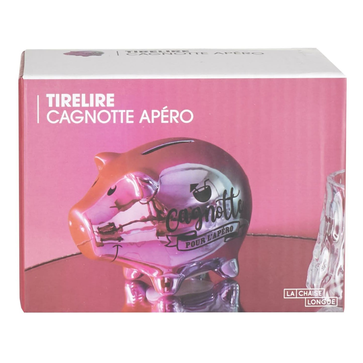 TIRELIRE COCHON POUR L'APERO ELECTROPLATE