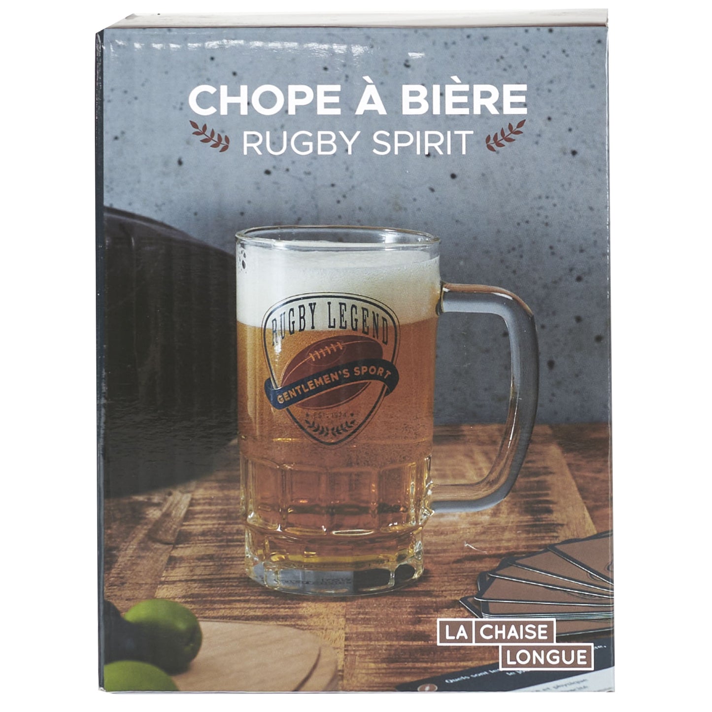 CHOPE A BIERE RUGBY