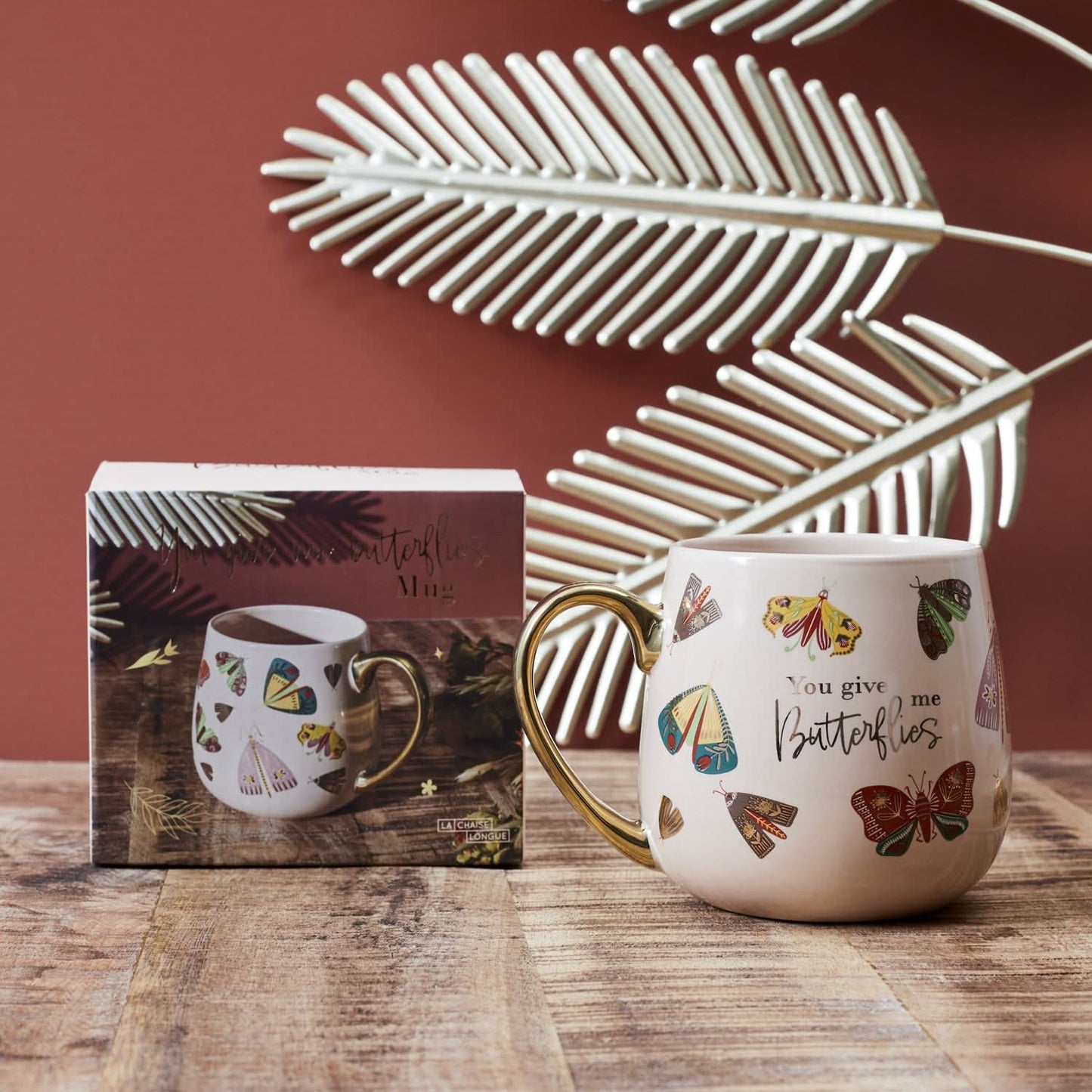 MUG MYSTERY FOREST BUTTERFLIES