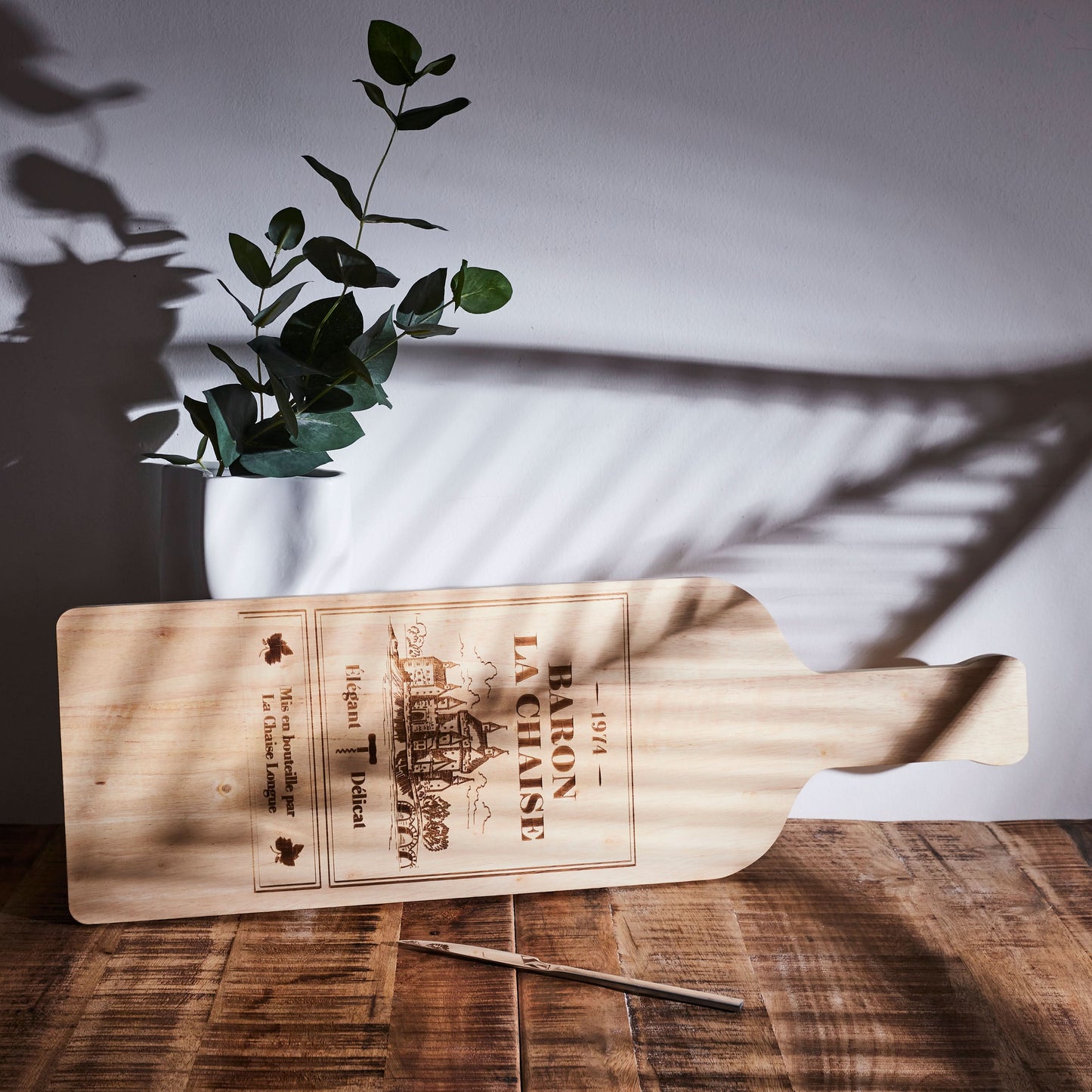 PLANCHE APERO BOUTEILLE BARON LA CHAISE