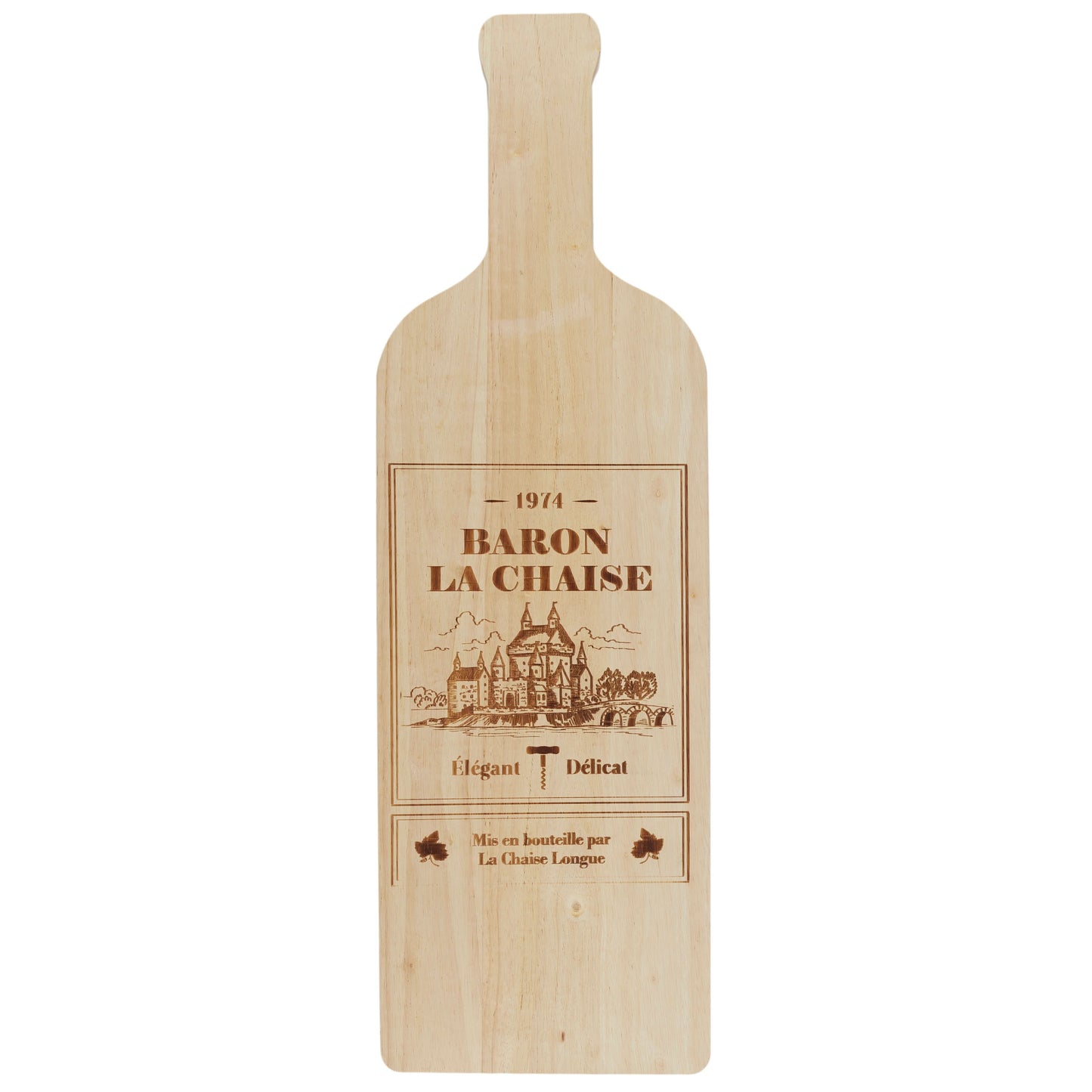 PLANCHE APERO BOUTEILLE BARON LA CHAISE
