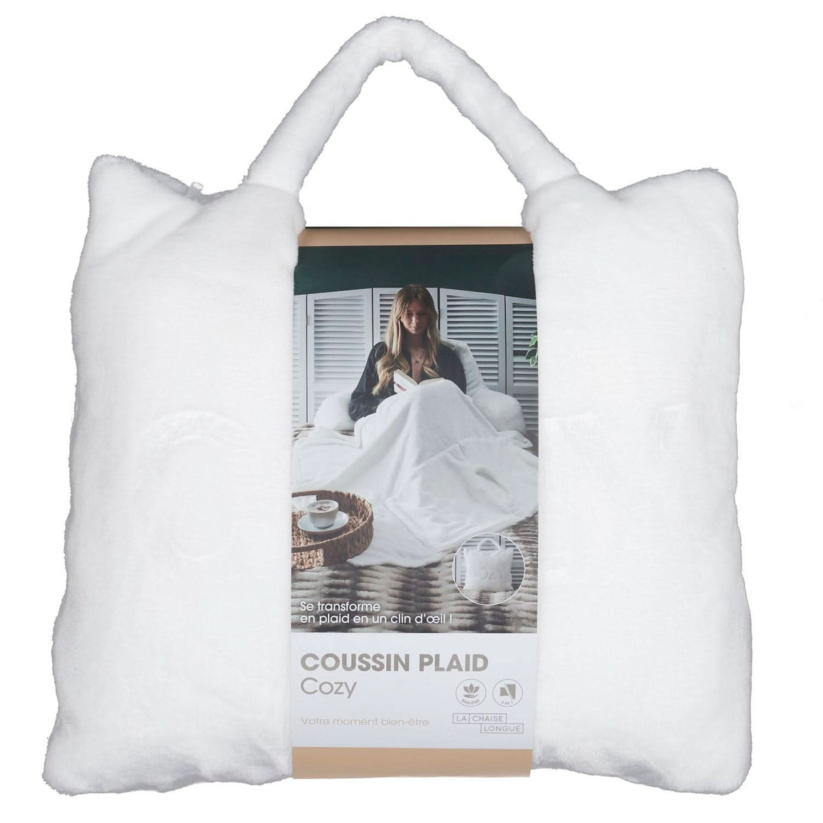 PLAID COUSSIN COZY