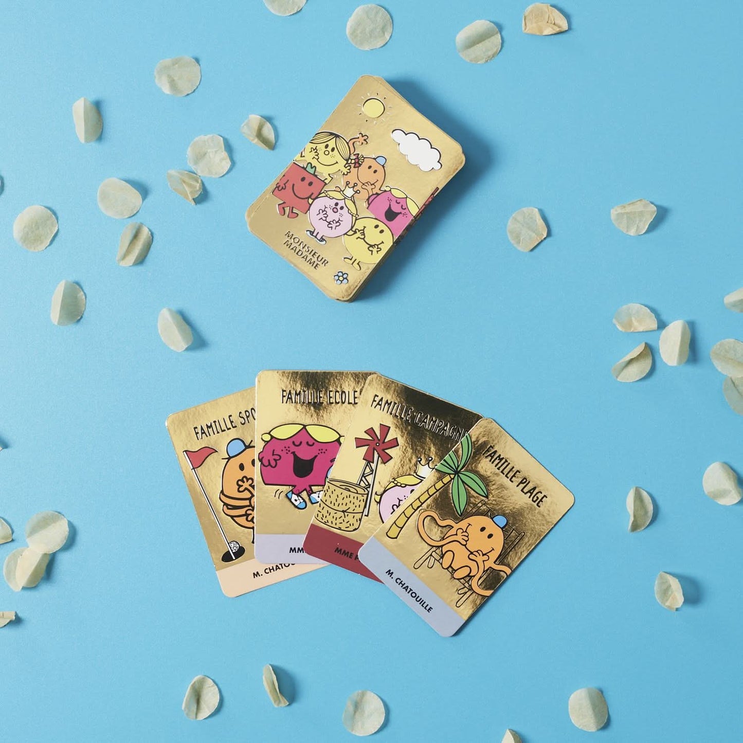 JEU DES 7 FAMILLES MR MME GOLD EDITION