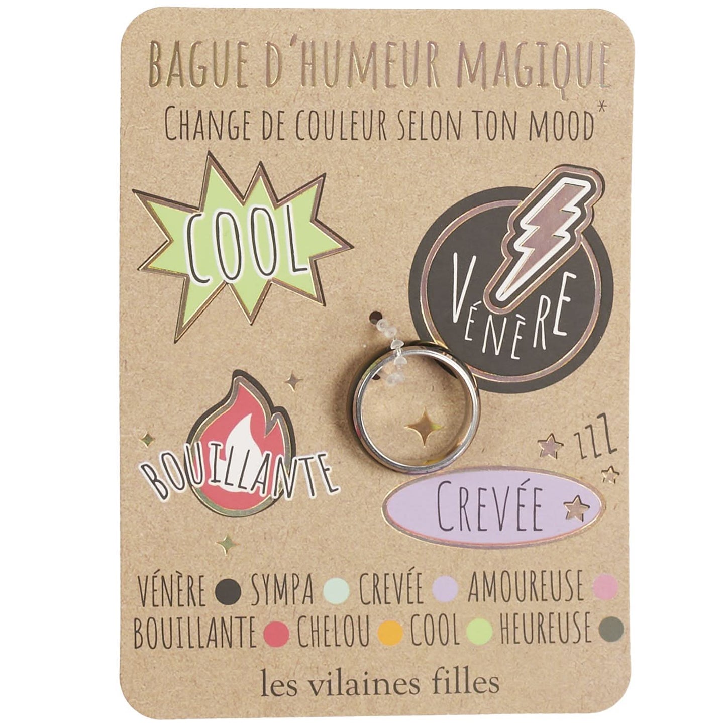 BAGUES CHANGEMENT D'HUMEUR