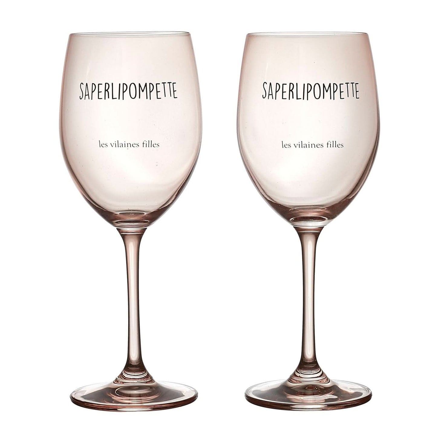 COFFRET DE 2 VERRES A VIN SAPERLIPOMPETTE