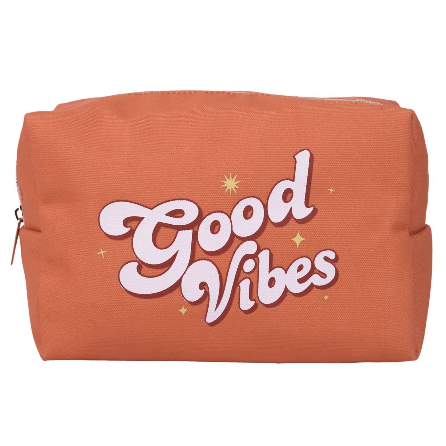 TROUSSE DE TOILETTE GOOD VIBES TANGERINE