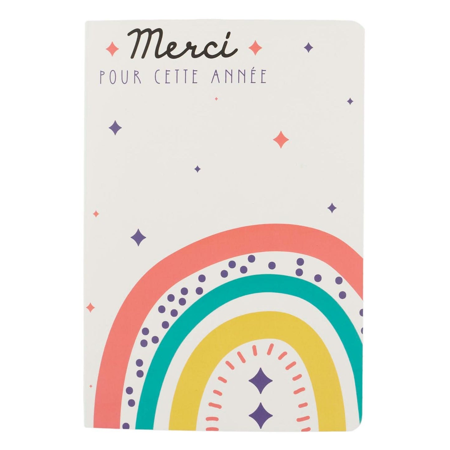 COFFRET NOTEBOOK ET STYLO MERCI POUR CETTE ANNEE