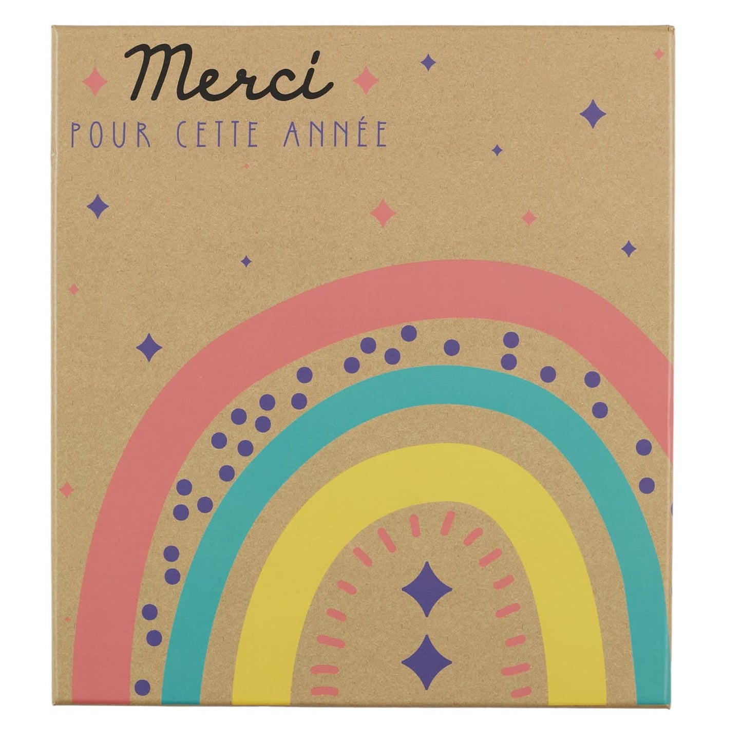 COFFRET NOTEBOOK ET STYLO MERCI POUR CETTE ANNEE