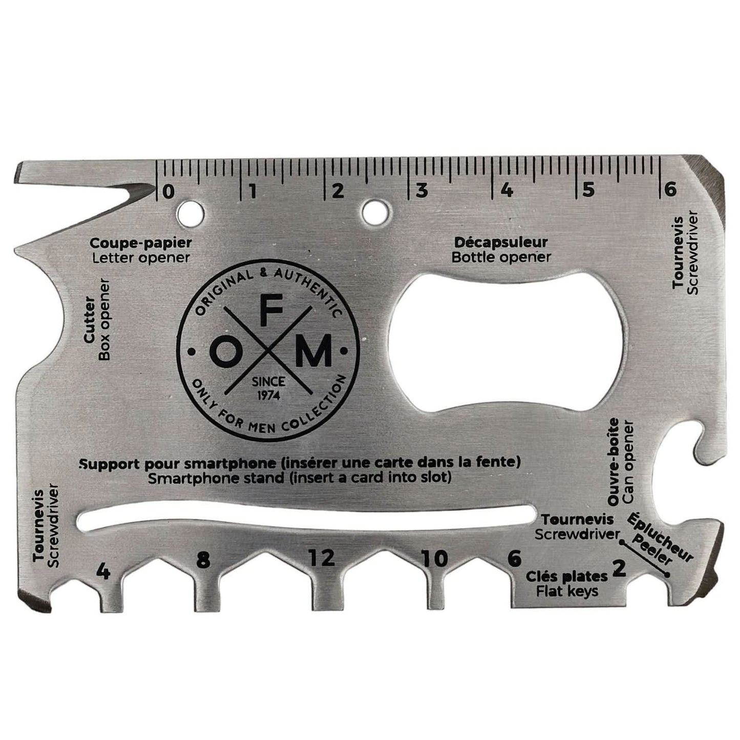 CARTE DE SURVIE MULTIFONCTION