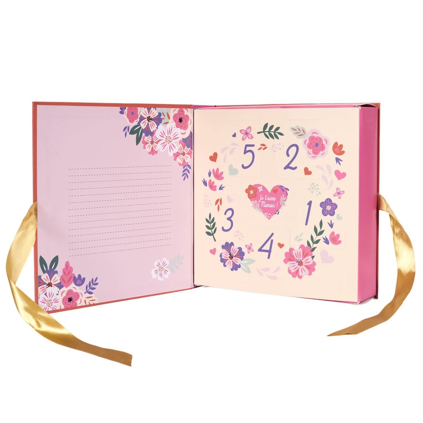 COFFRET DE 5 BOUGIES MAMAN