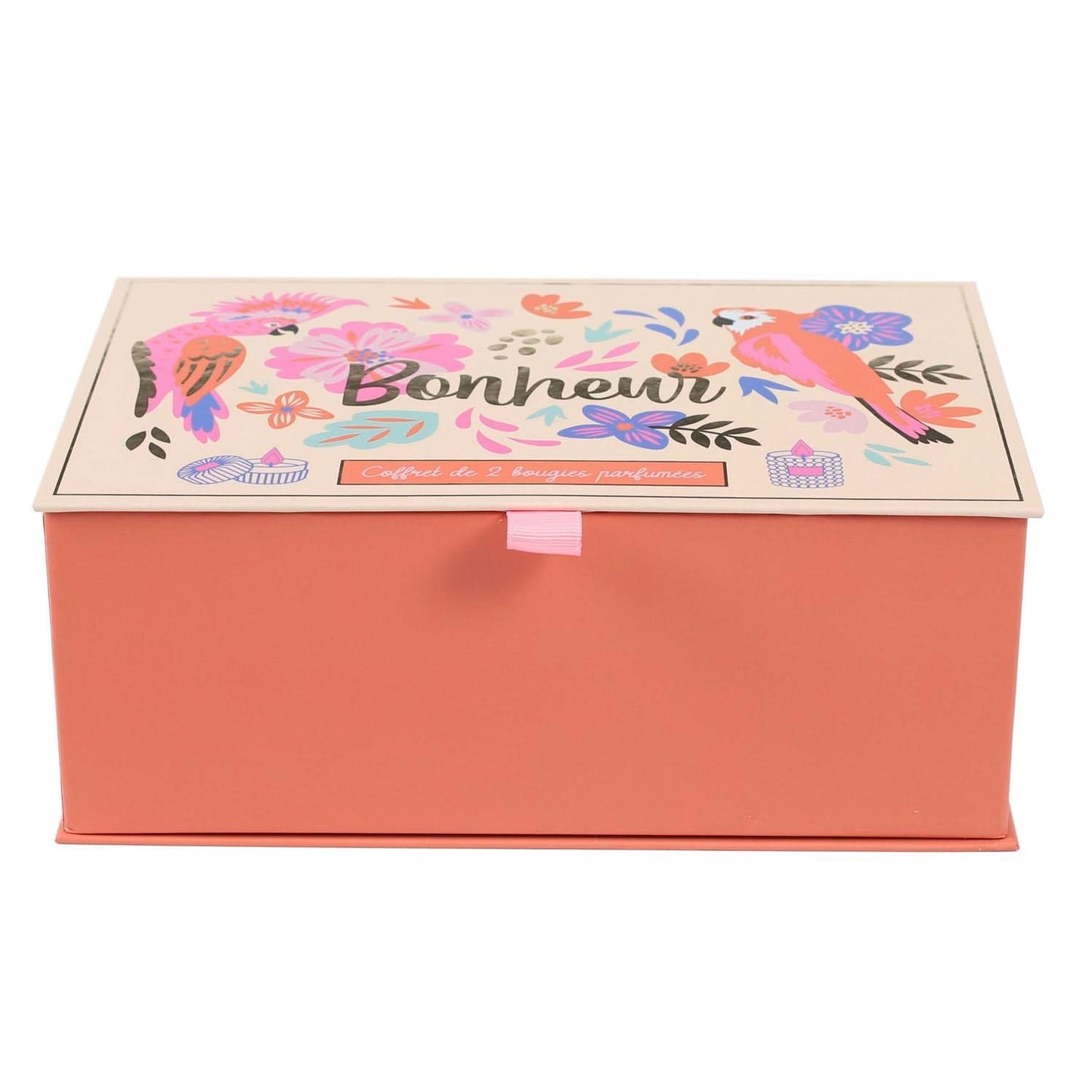 COFFRET DE 2 BOUGIES BONHEUR BIRDY
