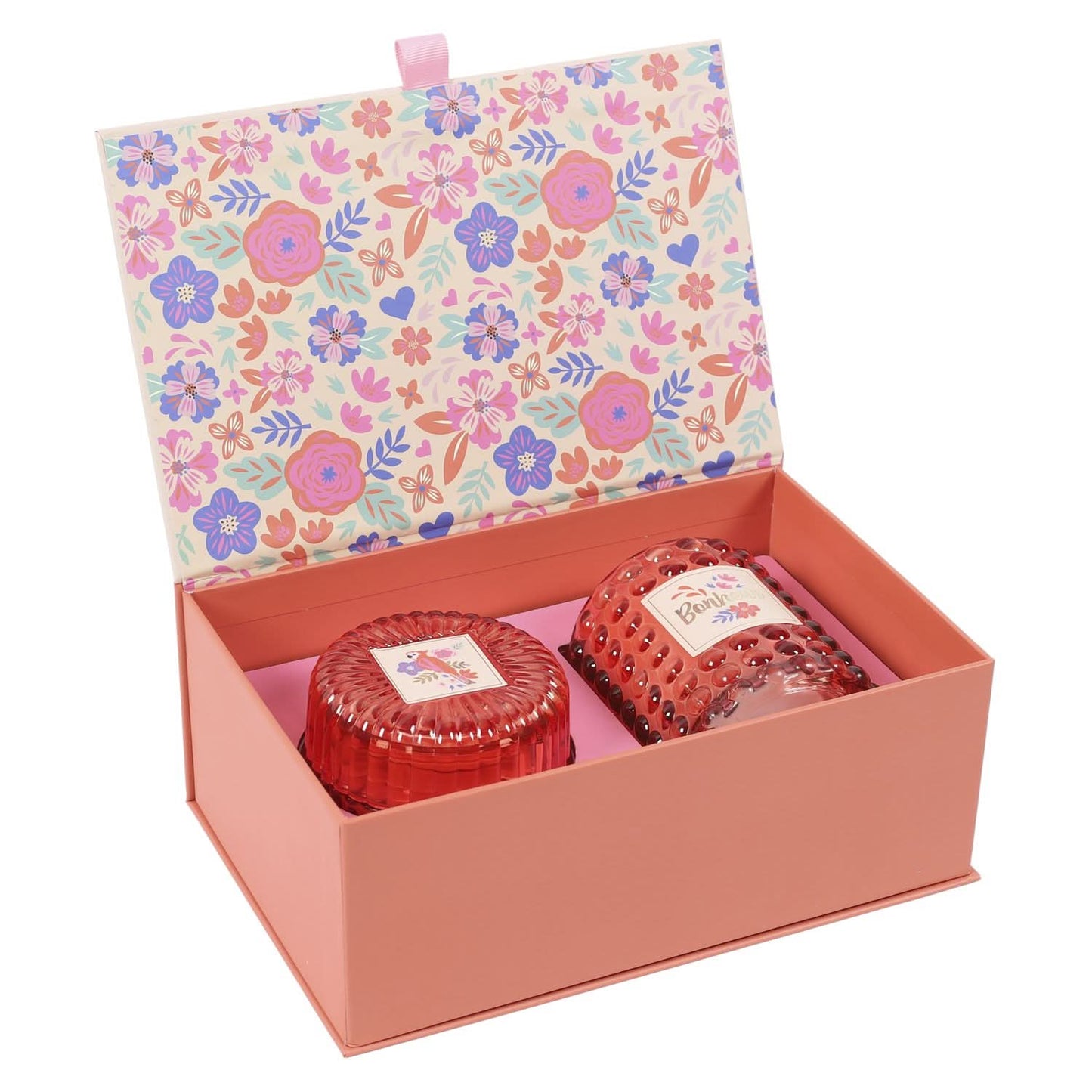COFFRET DE 2 BOUGIES BONHEUR BIRDY