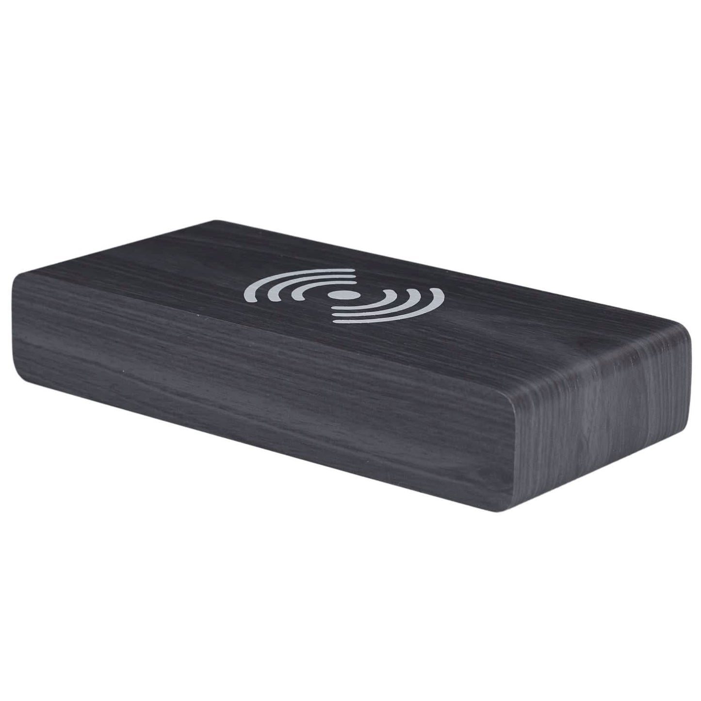 REVEIL CHARGEUR BOIS NOIR