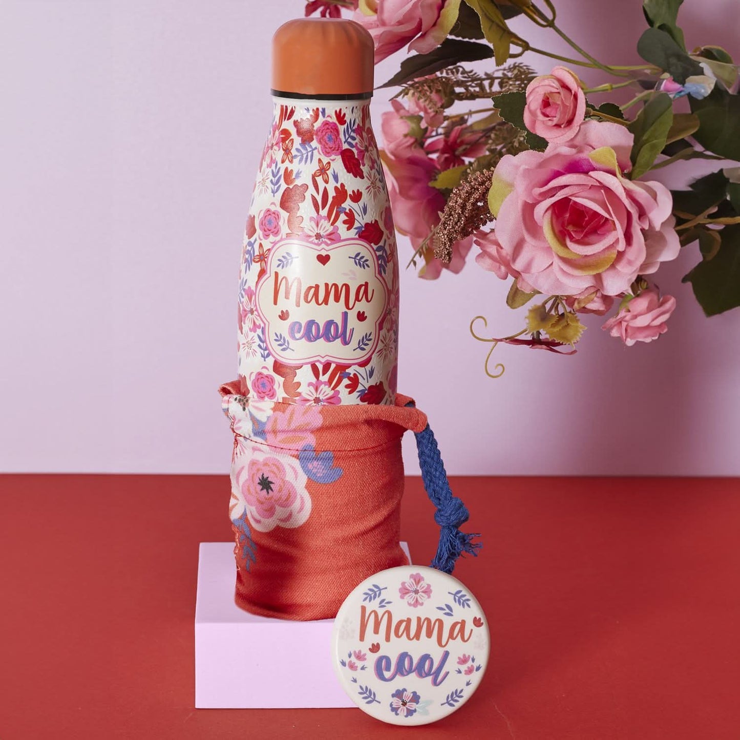 COFFRET BOUTEILLE ISOTHERME MAMAN