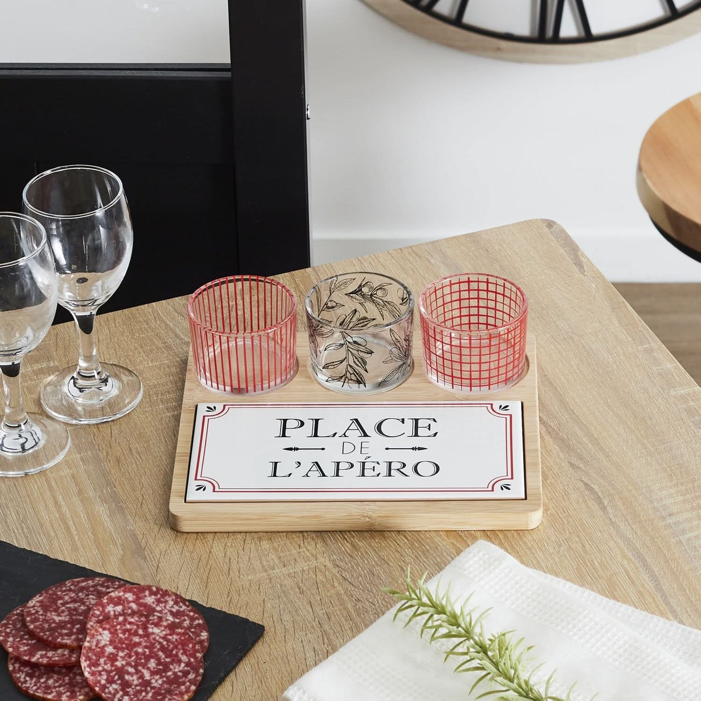 SET PLANCHE ET VERRINES PLACE DE L APERO