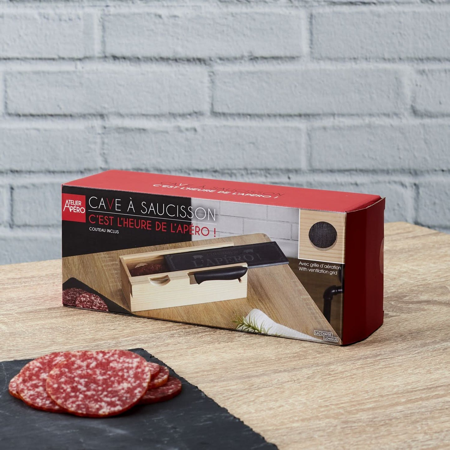 CAVE À SAUCISSON C'EST L'HEURE DE L'APÉRO