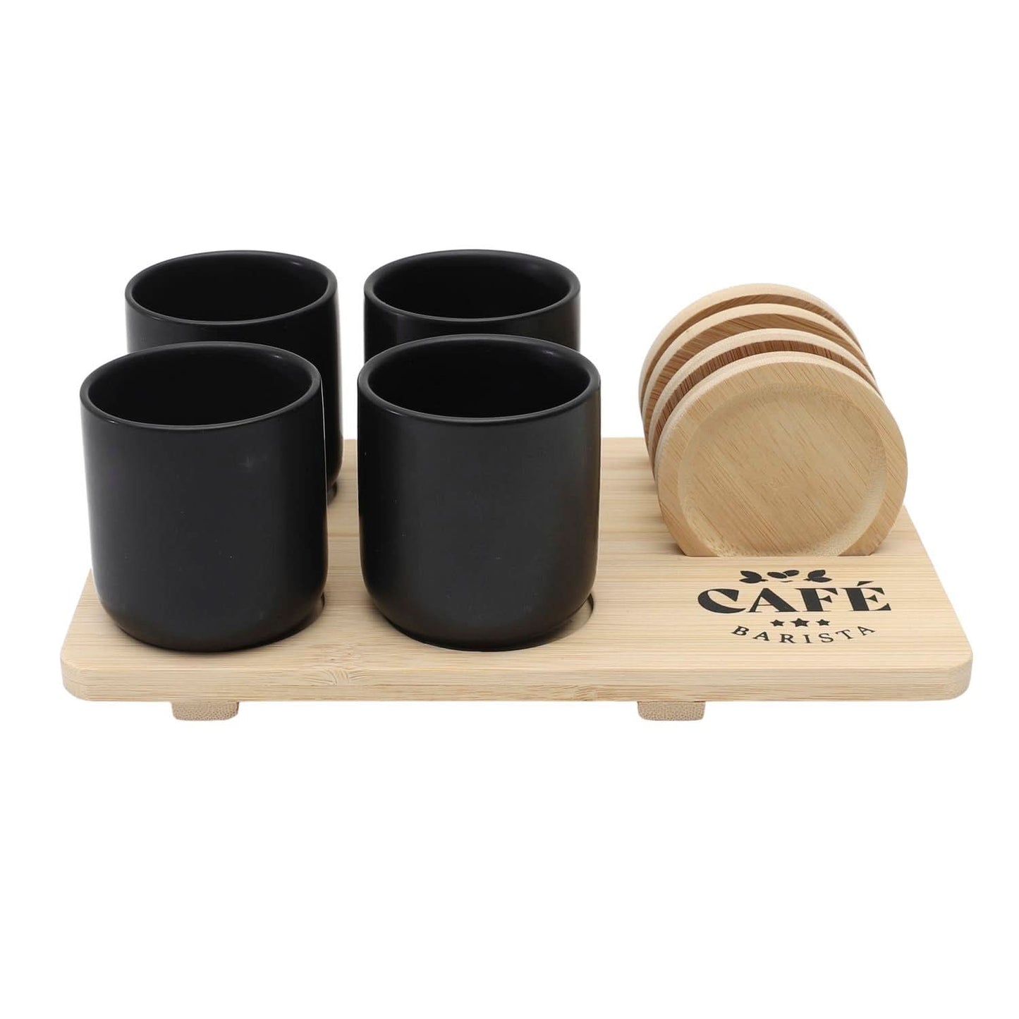 COFFRET DE 4 TASSES A CAFE BARISTA