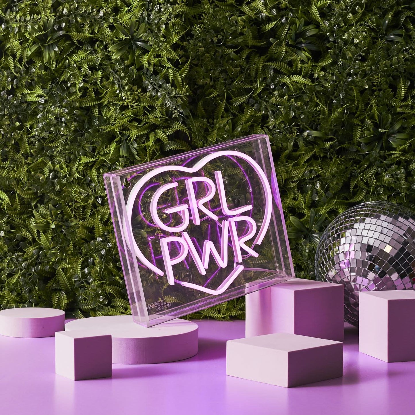 LAMPE EFFET NEON GIRL POWER