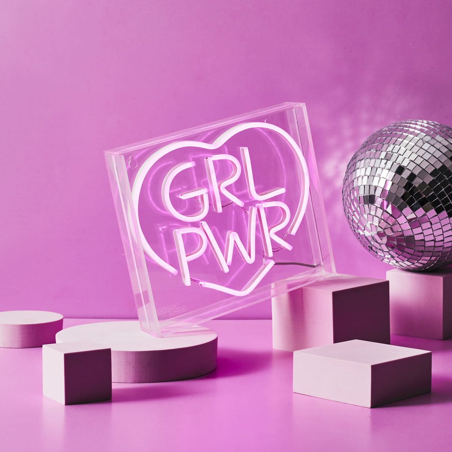 LAMPE EFFET NEON GIRL POWER