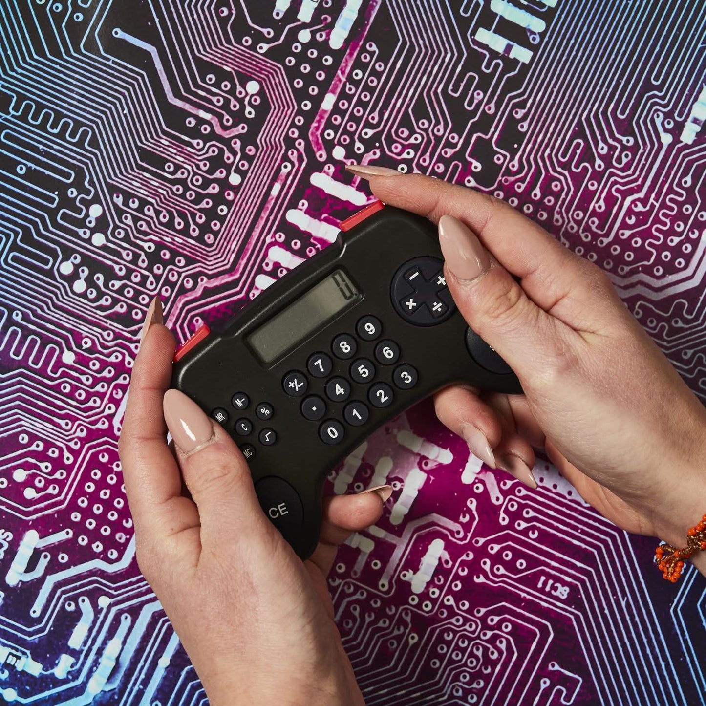 CALCULATRICE MANETTE