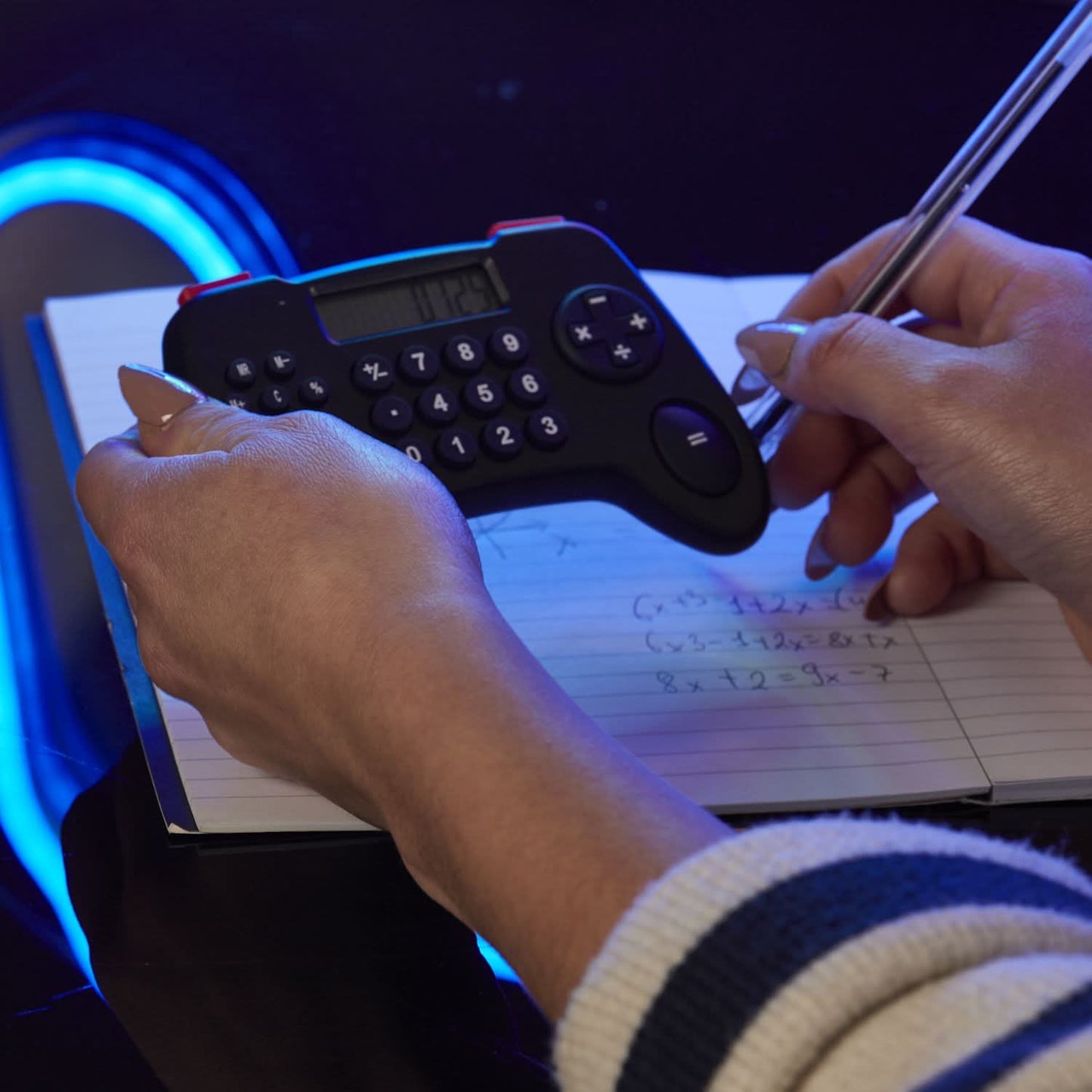 CALCULATRICE MANETTE