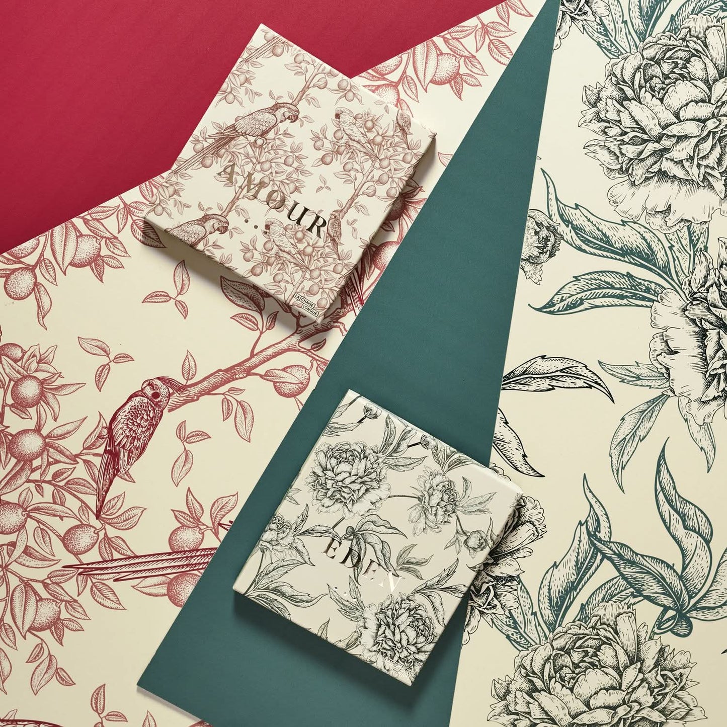 COFFRET NOTEBOOK JARDIN D'EDEN (coloris aléatoire)
