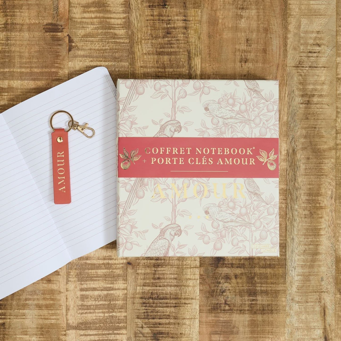 COFFRET NOTEBOOK JARDIN D'EDEN (coloris aléatoire)
