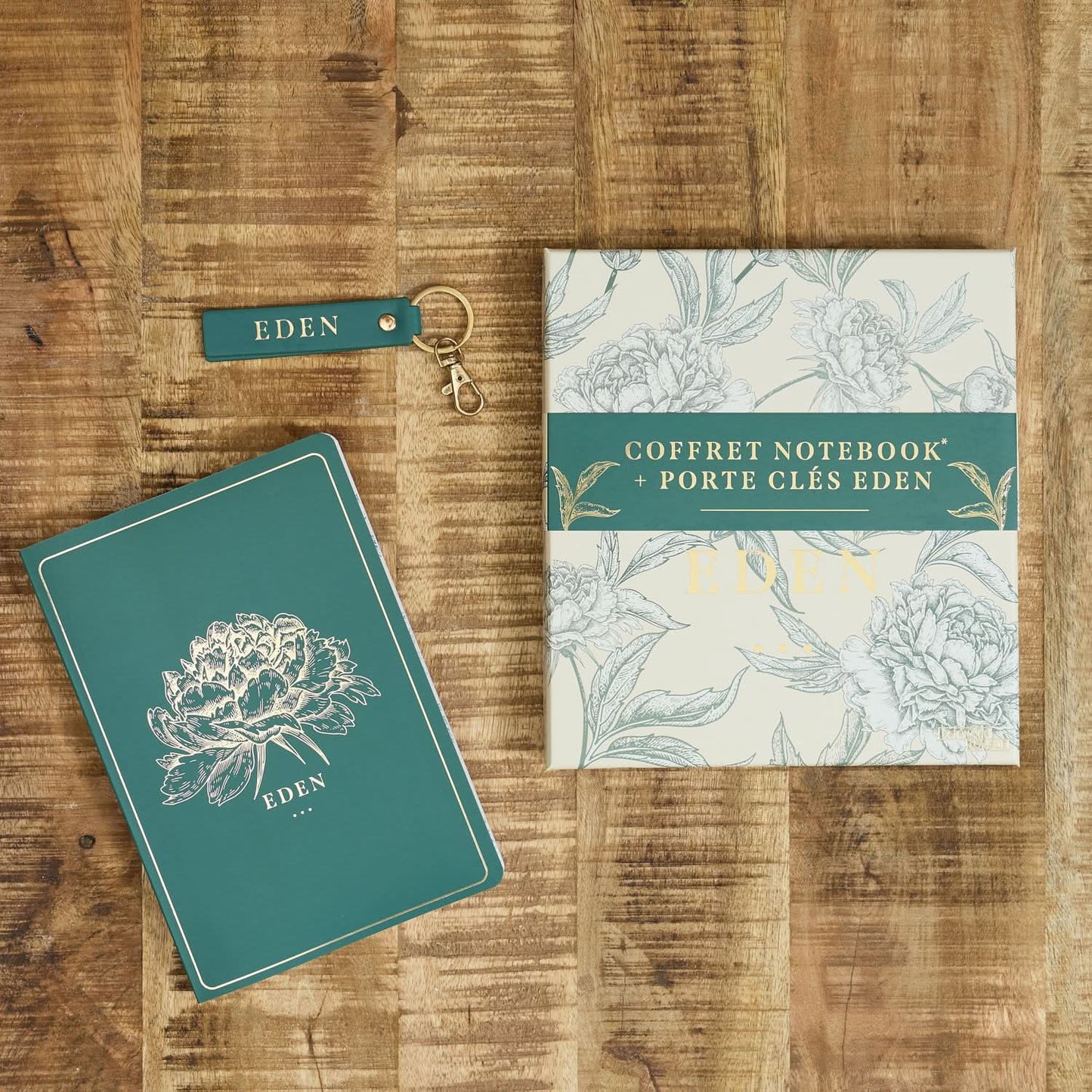 COFFRET NOTEBOOK JARDIN D'EDEN (coloris aléatoire)