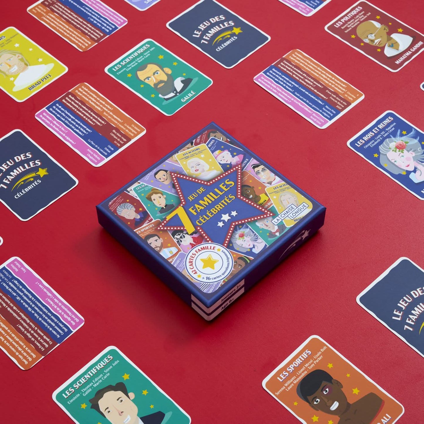 JEU DES 7 FAMILLES CELEBRITES